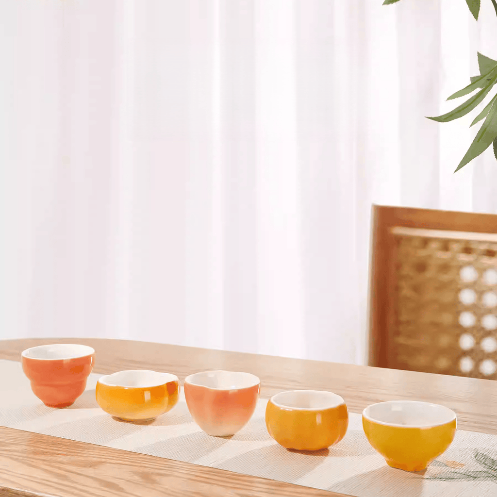 The Palace Museum Abundant Fruits Master Cup Tea Set