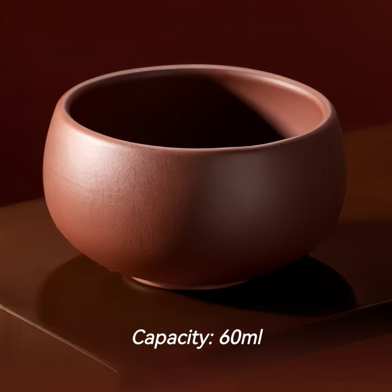 The Palace Museum Five Blessings Purple Clay Teacup Set Gift Box