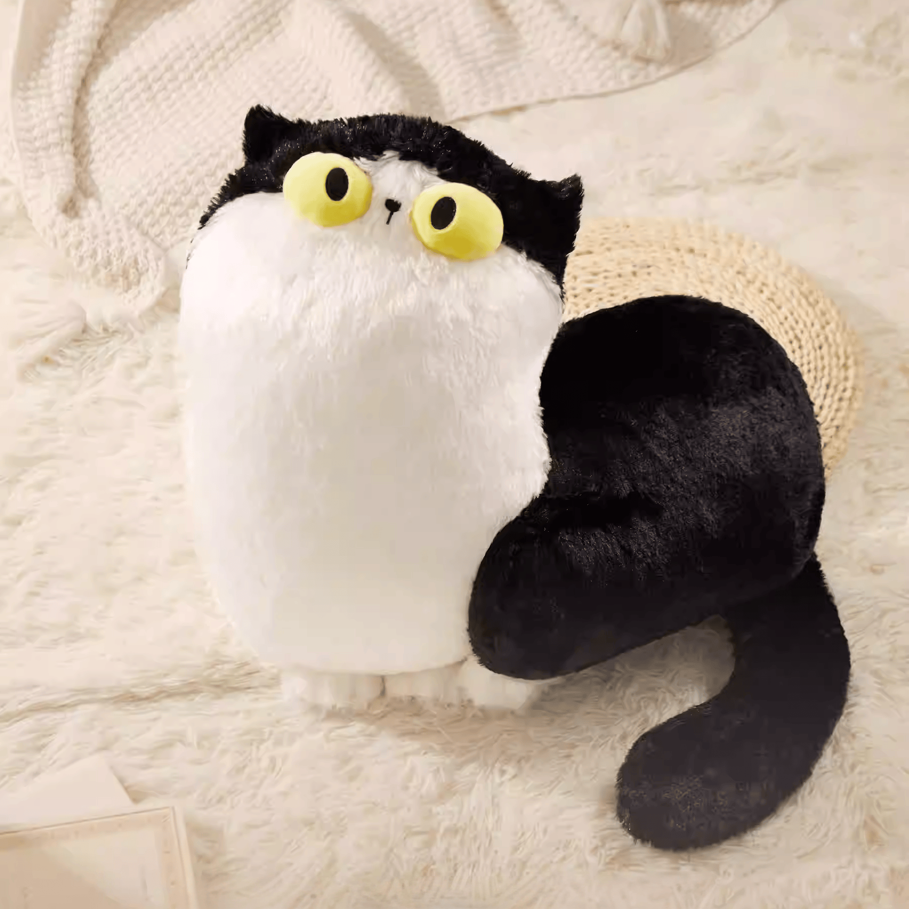 The Palace Museum Cute Cat Pact Plush Cartoon Pillow
