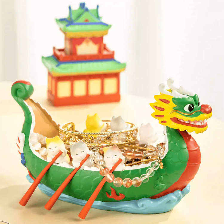 The Palace Museum Grand Dragon Boat Night Light Ornament