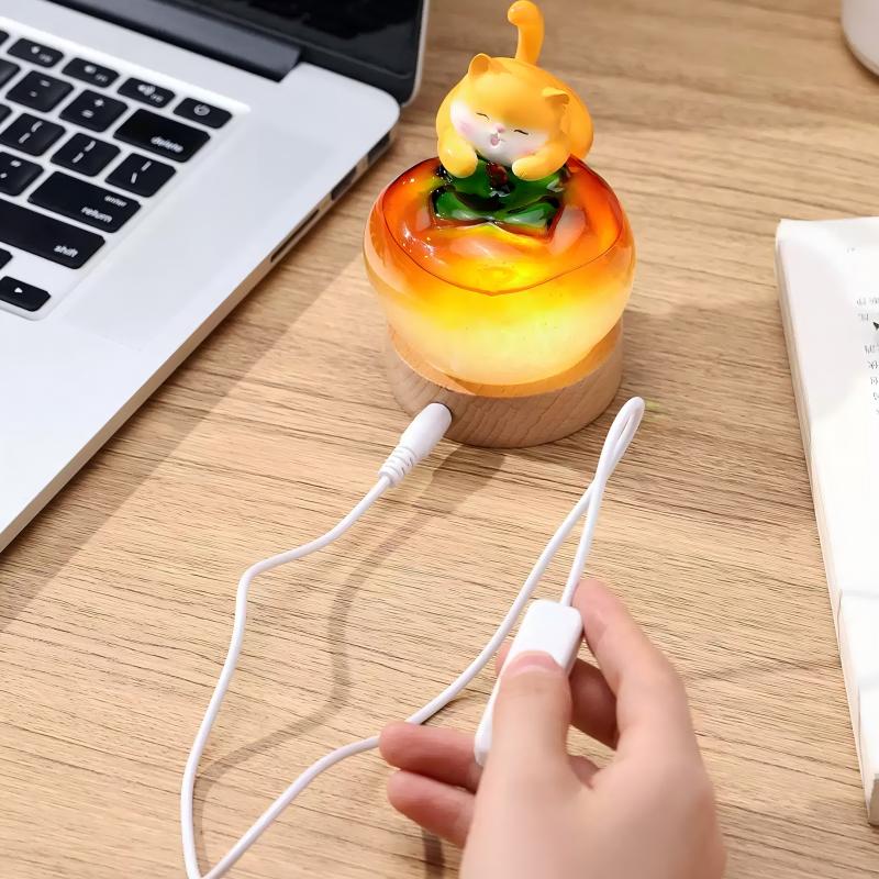 Shangxinle Forbidden City Cat Good Luck Weather Bottle Night Light