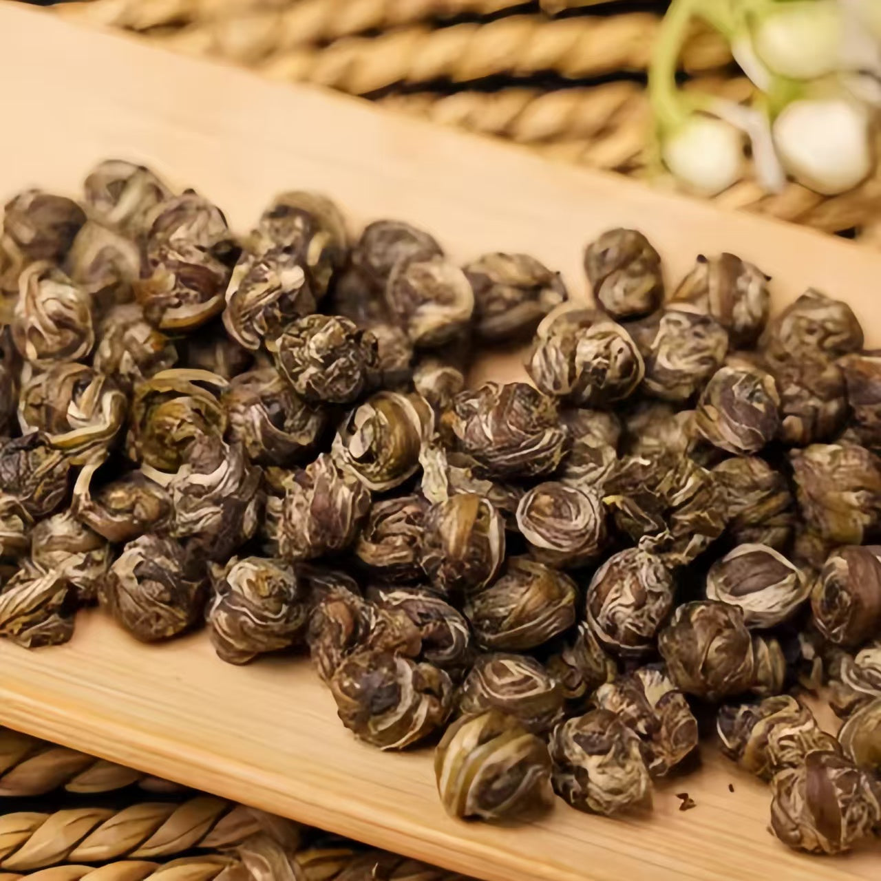 Wu Yutai Eight-Fire with Hand-Rolled Jasmine Dragon Ball Teas