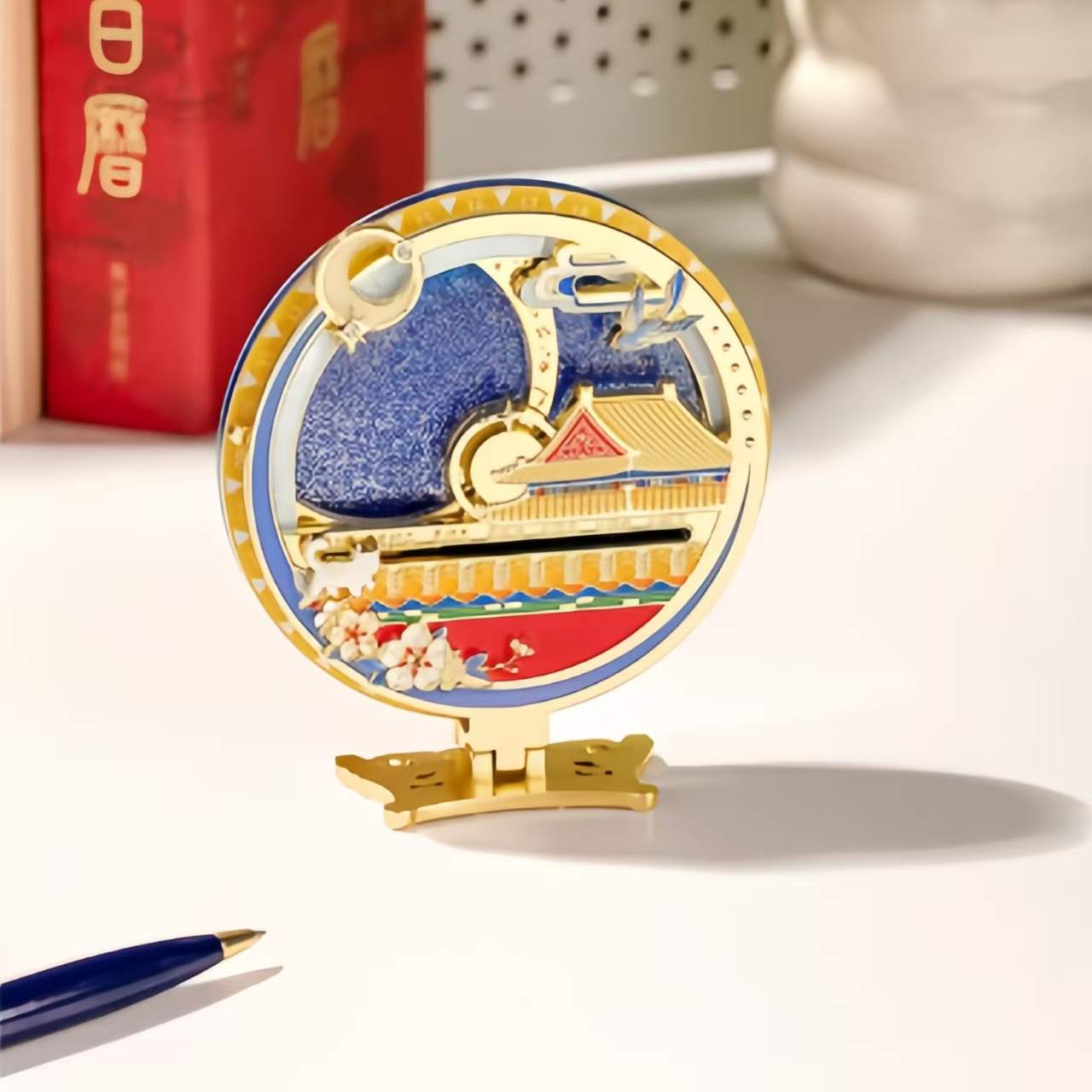 The Palace Museum Forbidden City Time Perpetual Calendar Fridge Magnet