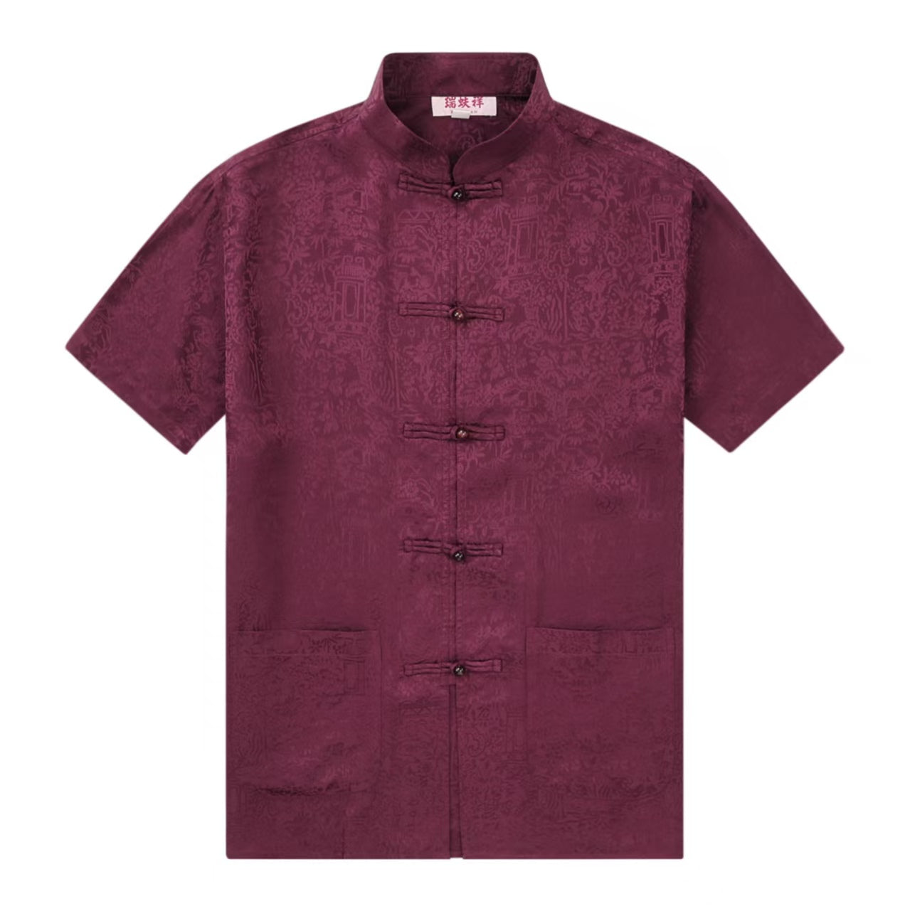 Ruifuxiang Tang Garment Loose-Fit Top Breathable Layered Robe Men's T-Shirts