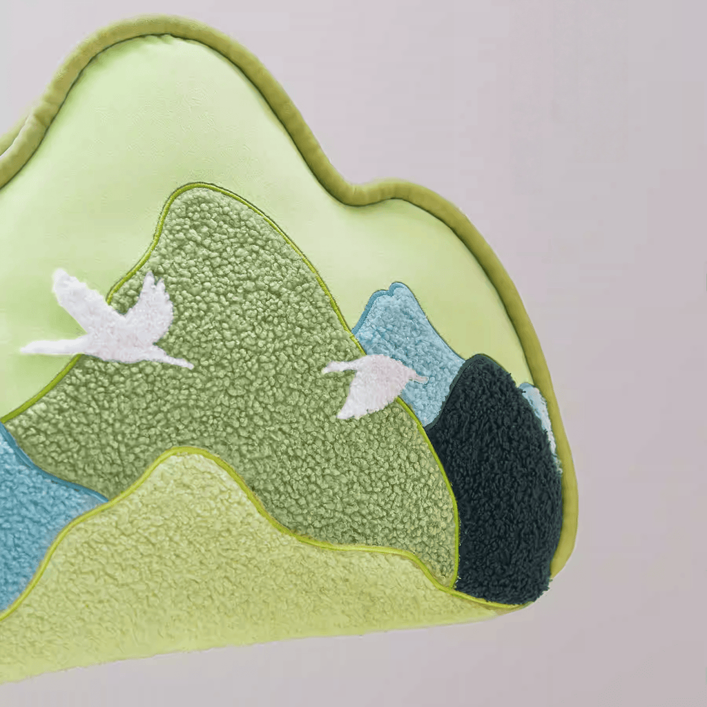 The Palace Museum Thousand Li of Rivers and Mountains Cushion