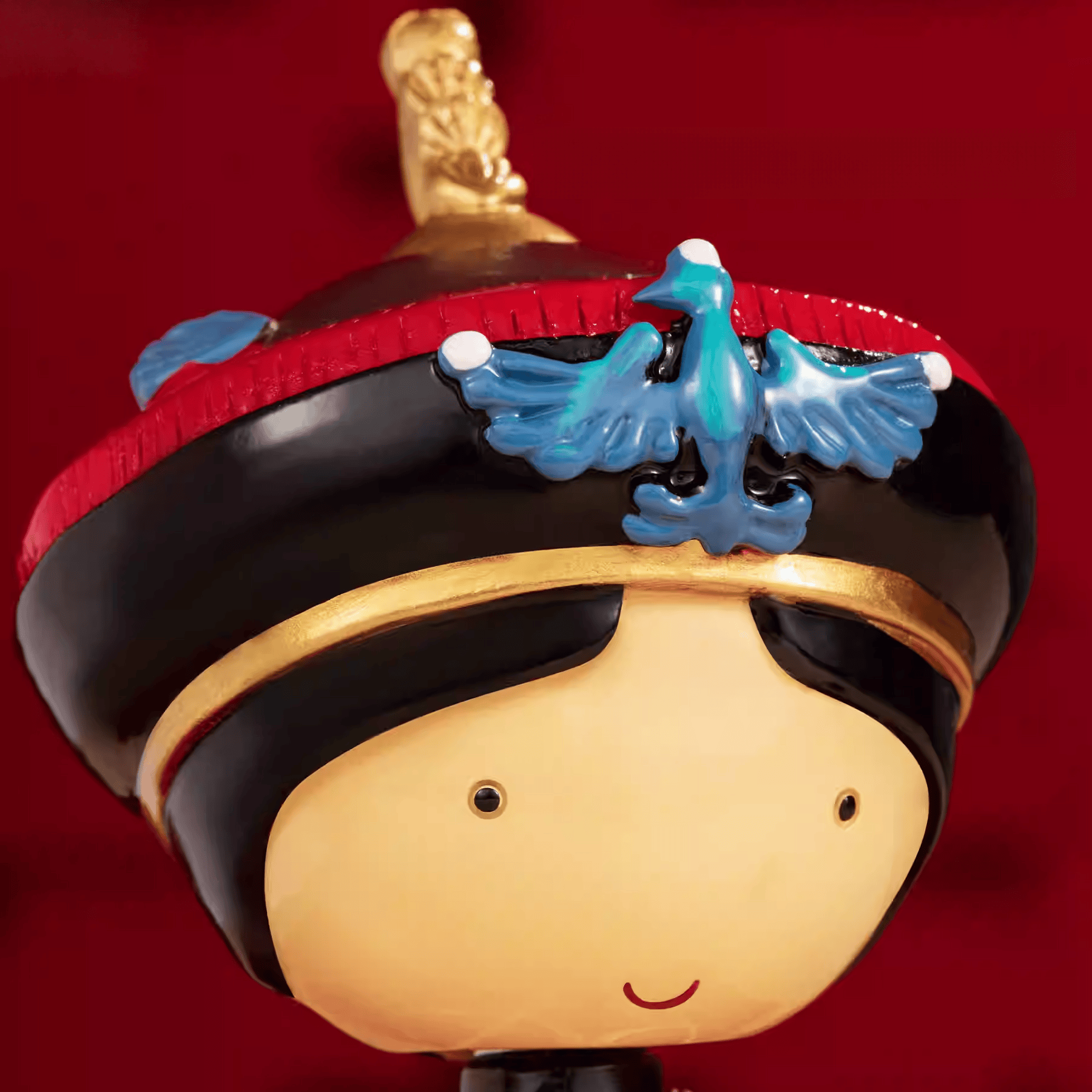 The Palace Museum Imperial Emperor & Empress Wedding Bobblehead Figurine