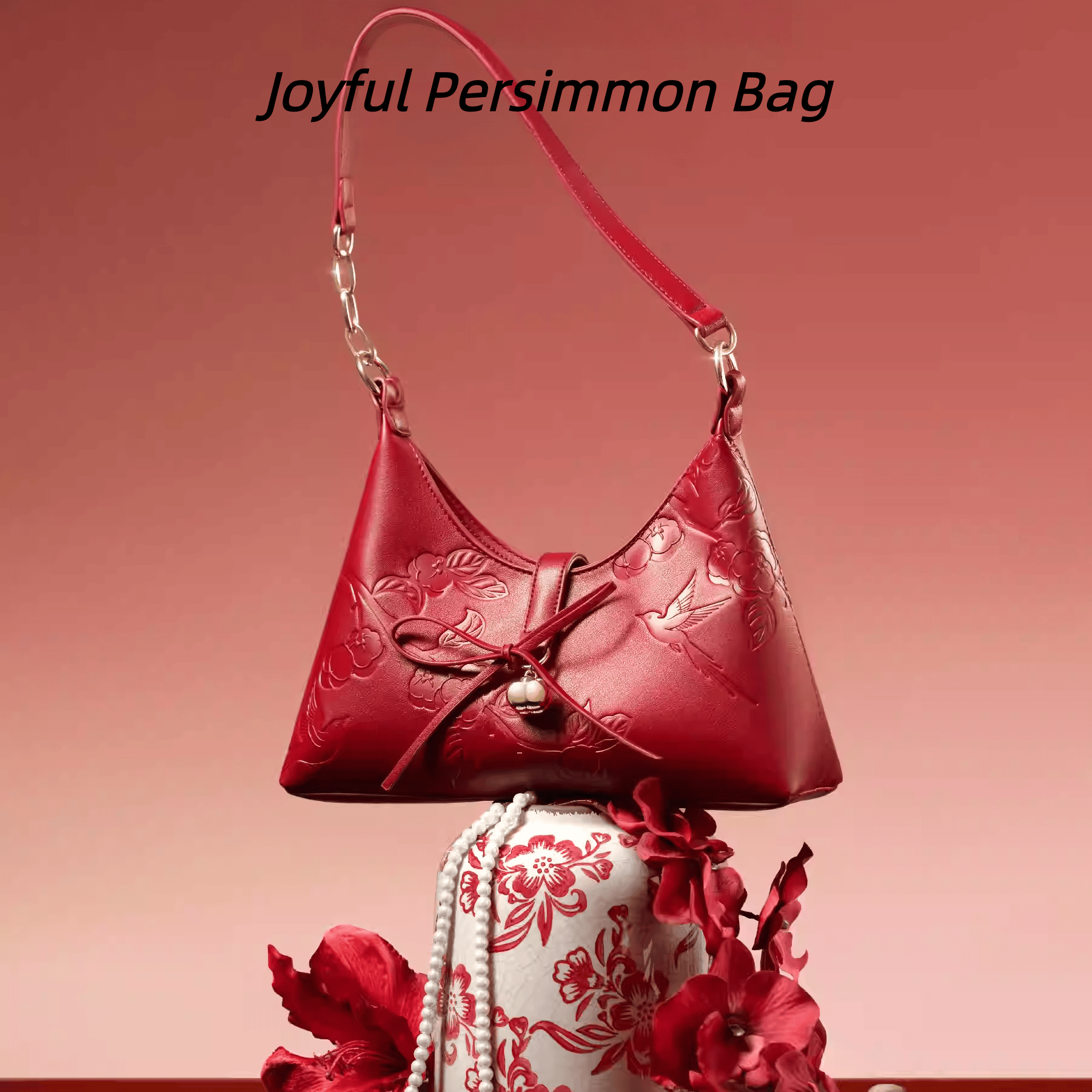 The Palace Museum Joyful Persimmon Bag
