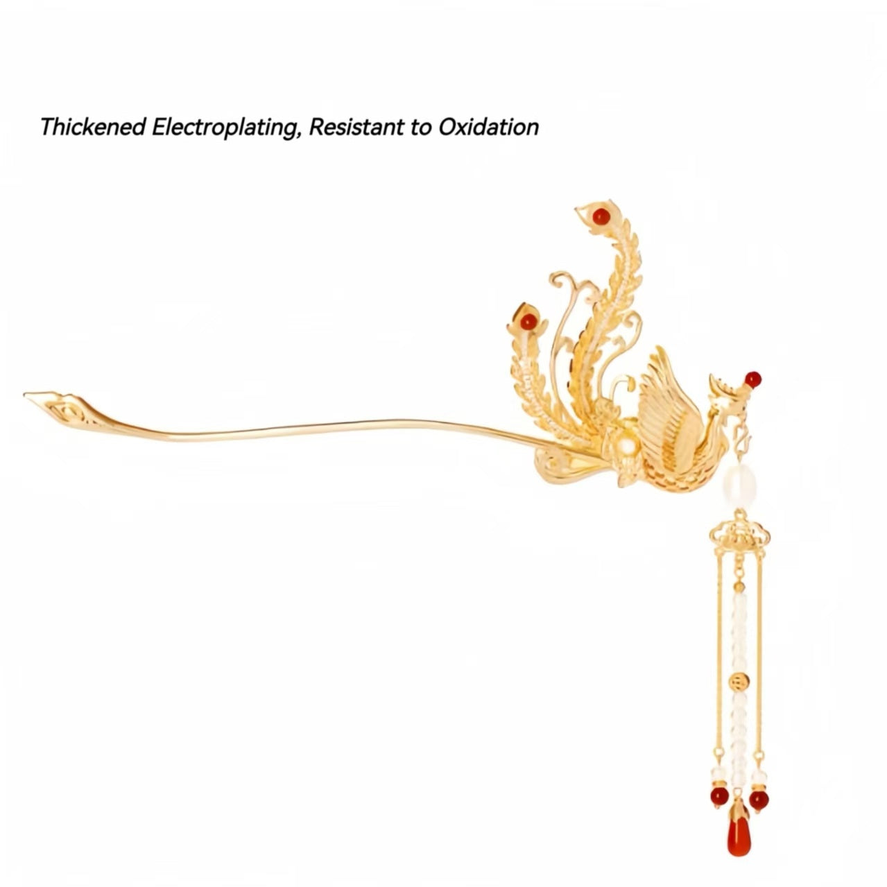 The Palace Museum Phoenix Hairpin New Chinese-Style Phoenix Ornament Creative Gift