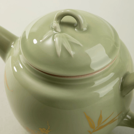 The Palace Museum Plum and Bamboo Elegance Tea Set