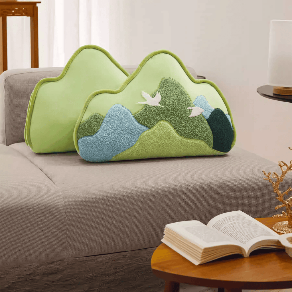 The Palace Museum Thousand Li of Rivers and Mountains Cushion
