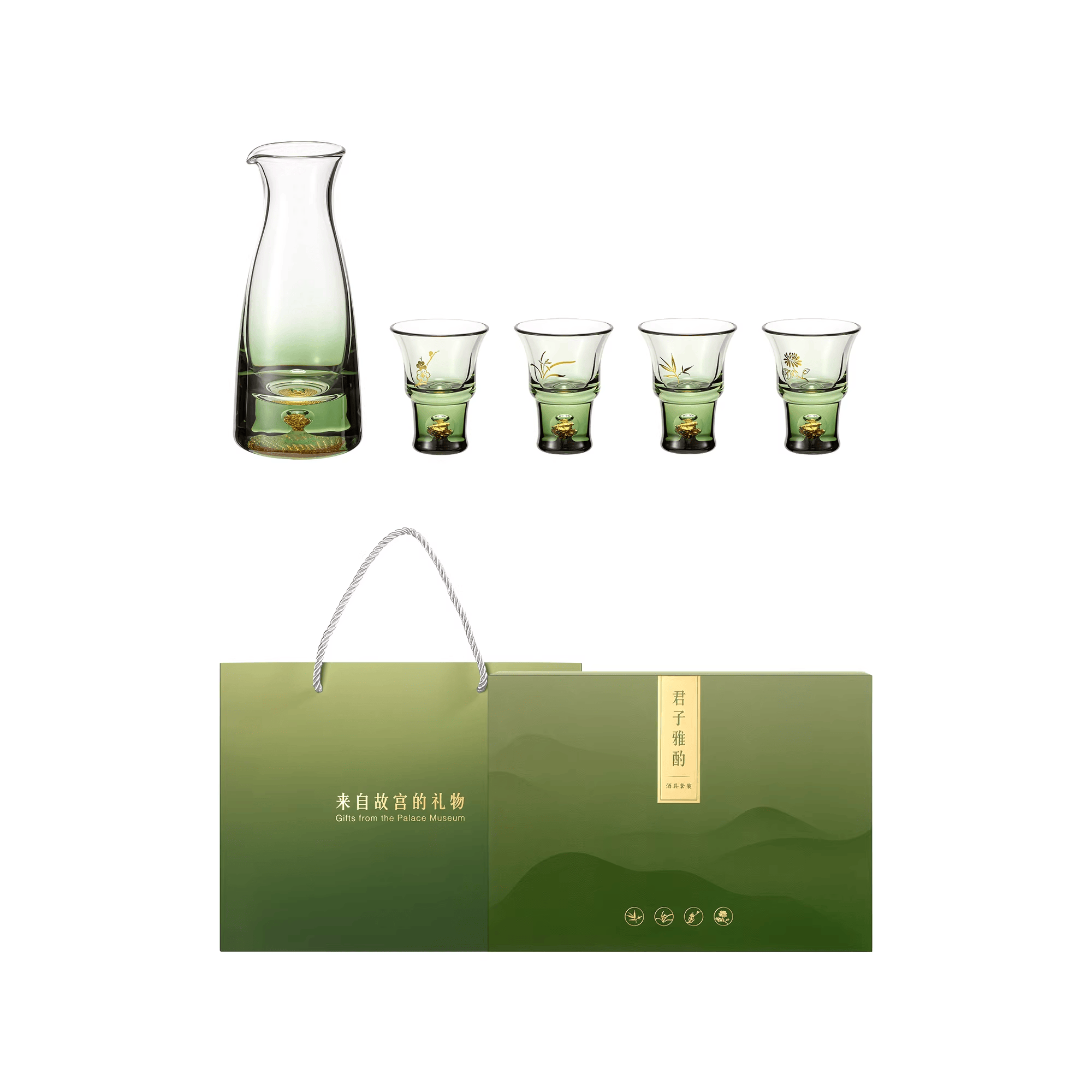 The Palace Museum Gentleman's Elegant Tasting Wine Cup Set