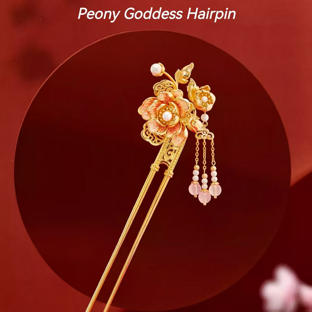 The Palace Museum Peony Goddess Hairpin