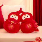 The Palace Museum Double Happiness Bedside Doll Creative Gift
