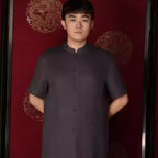 Ruifuxiang  Sleeve Spring/Summer/Fall Loose Cropped  Men's T-shirts