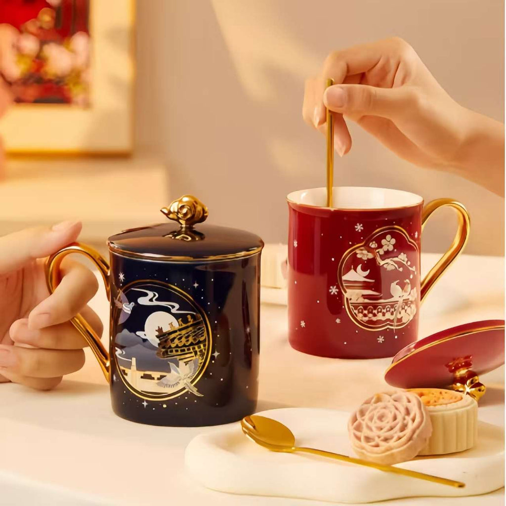 The Palace Museum Perfect Moments Couple's Matching Temperature-Sensitive Mugs