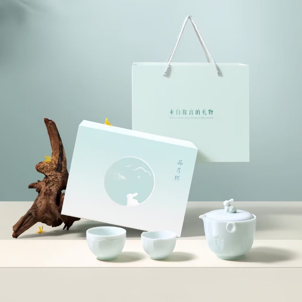 The Palace Museum Moon-Viewing Cup Tea Set Gift Box