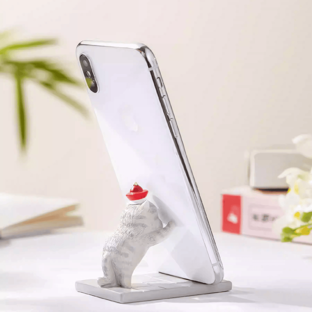 The Palace Museum Cat Embracing Imperial Seal Phone Stand