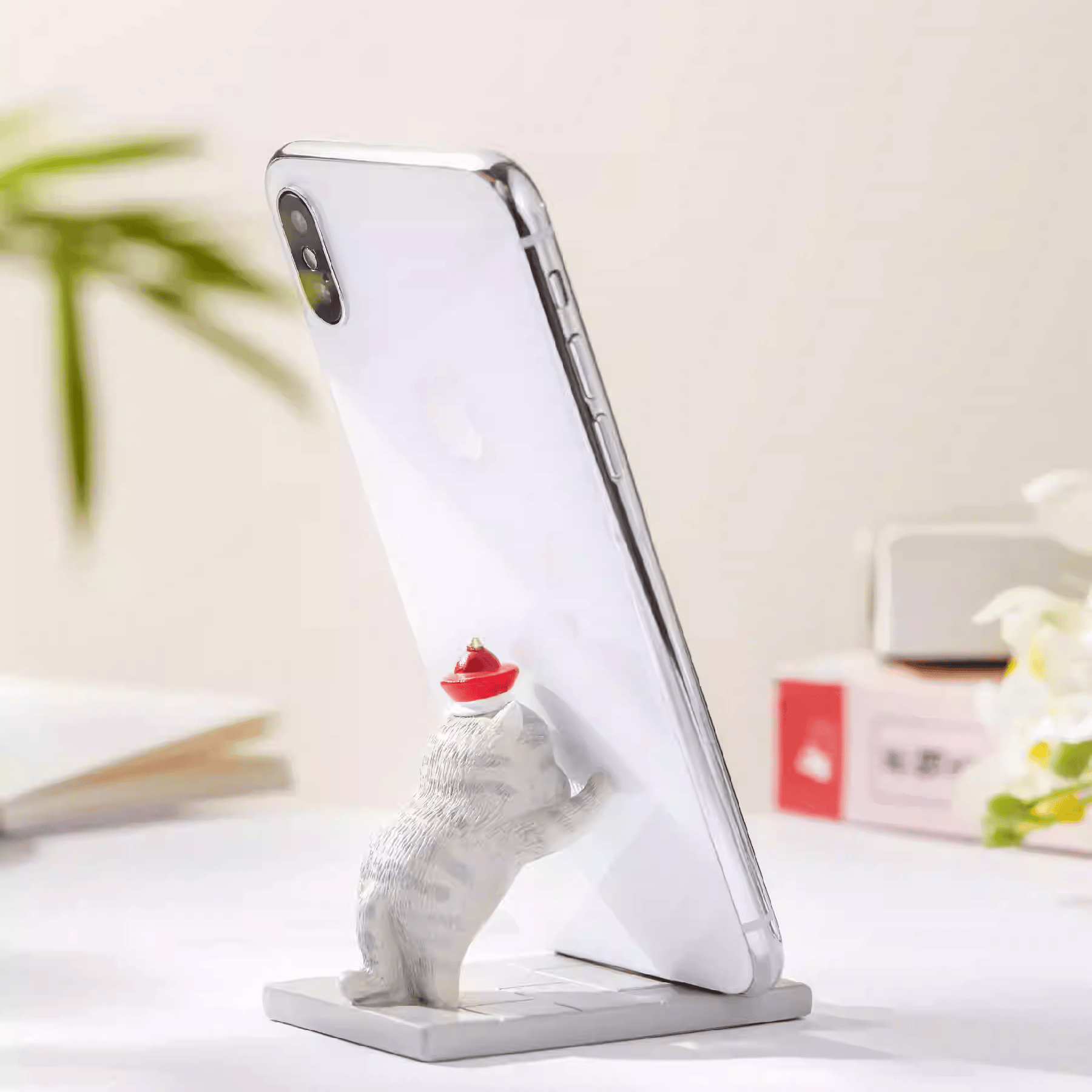 The Palace Museum Cat Embracing Imperial Seal Phone Stand