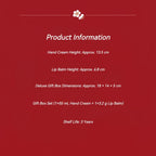 The Palace Museum Joyful Hand Cream and Lip Balm Gift Set