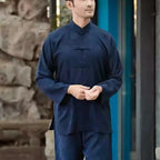Rui Fu Xiang Tang-Style Long-Sleeve Garment Men's Coats