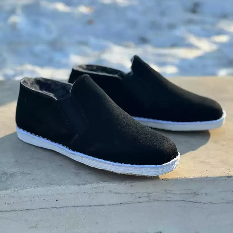 Neilan Sheng Multi-Layer Sole Wool Lining with Warm Cotton Men's Shoes