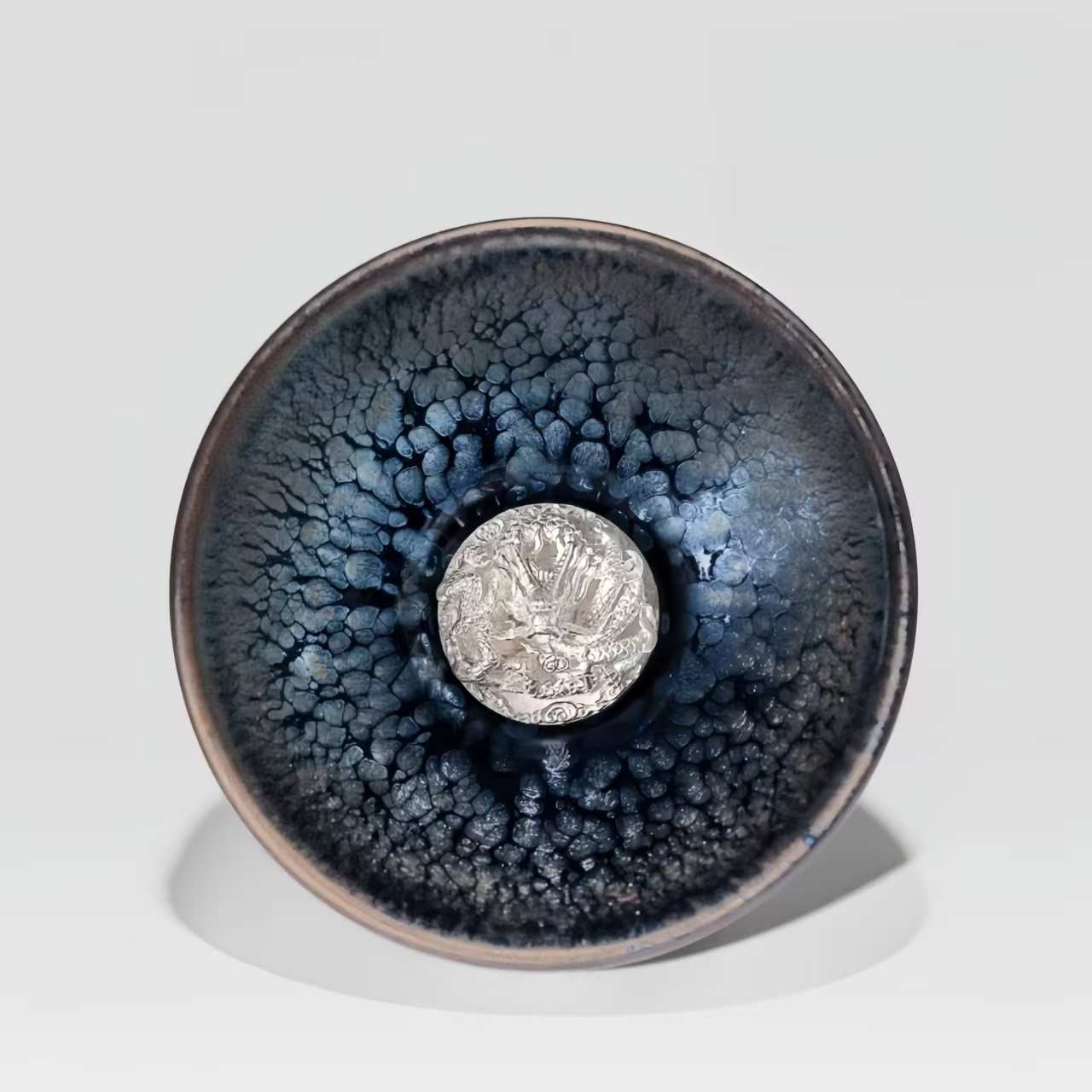 The Palace Museum Dragon in the Depths Jianzhan Cup Tea Set Gift Box