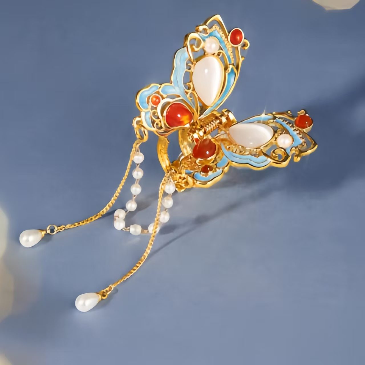 The Palace Museum Treasure Butterfly Clip and Hairpin Crafted Hair Accessories