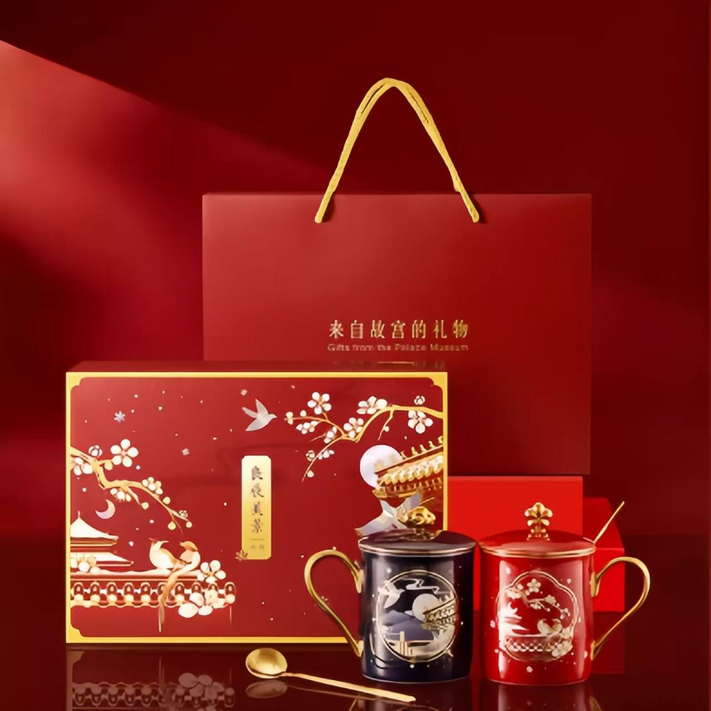 The Palace Museum Perfect Moments Couple's Matching Temperature-Sensitive Mugs