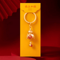 The Palace Museum Double Blessings Gourd Keychain