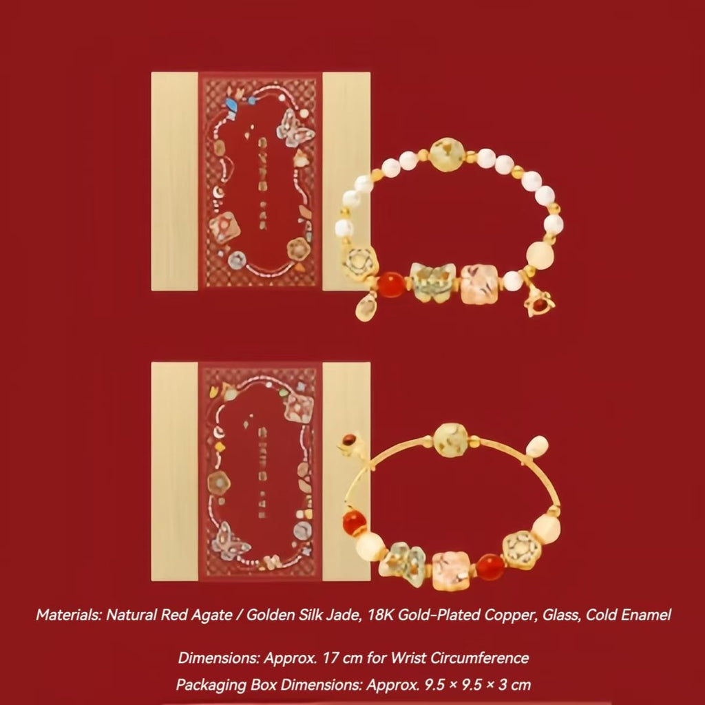 The Palace Museum Treasure Butterfly Bracelet Pearl Gift