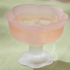 The Palace Museum Plum Blossom Shadow & Floral Fragrance Crystal Glass Cup