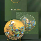 The Palace Museum Thousand Miles of Rivers and Mountains Bone China Plate