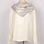 Rui Fu Xiang Mulberry Silk Square Women's Scarfs