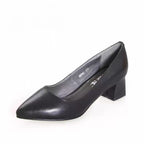 Neilan Sheng  Professional Black Cowhide Leather  for Women's Shoes