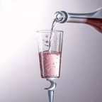 The Palace Museum Starry Night Stemmed Champagne Flute