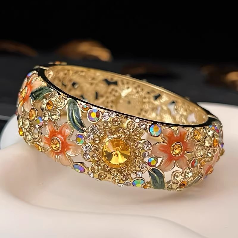 The Cloisonne Enamel Bracelet Antique-Style Jewelry