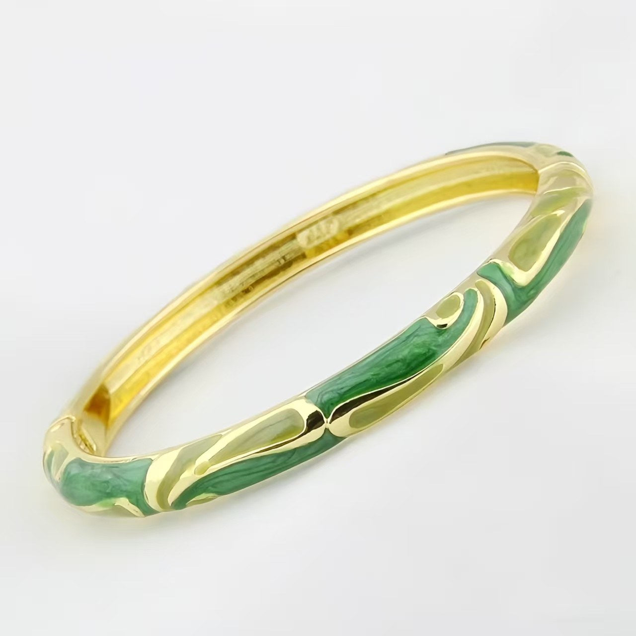 The JTF Beijing Cloisonne Bangle for Women Enameled Fine Round Bangle Bestie Gift