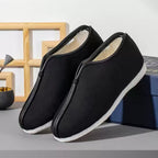 Neilan Sheng Camel Saddle Wool Felt Cotton Men's Shoes