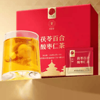 Beijing Tongrentang Sour Jujube Seed Lily Bulb & Poria Cocos Herbal Tea