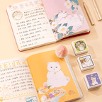 The Palace Museum Cat Blessing Notebook with Seal