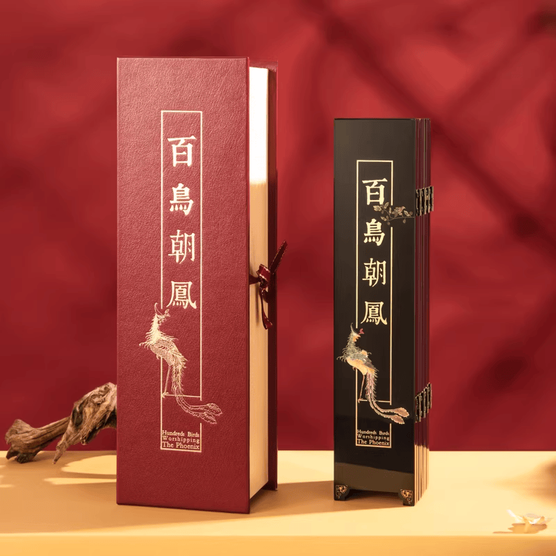 The Palace Museum Phoenix and Hundred Birds Tabletop Screen