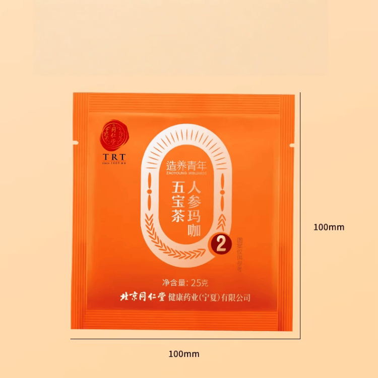 Beijing Tongrentang Ginseng Maca Five Treasures Health Tea