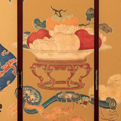 The Palace Museum New Year's Auspicious Omen Table Screen