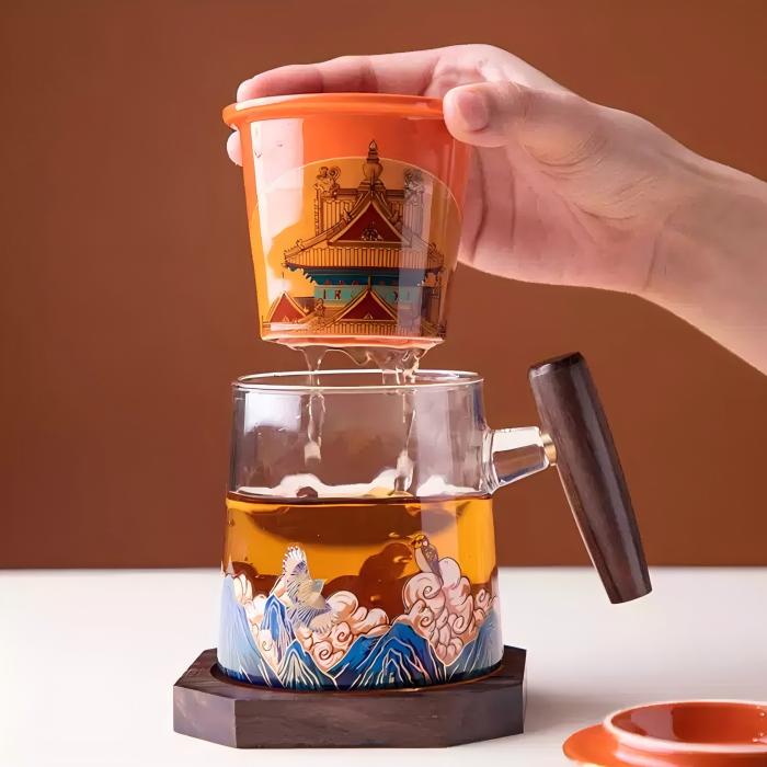 Shangxinle Forbidden City Starry Time Tea Separator Cup