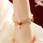 The Palace Museum Treasure Butterfly Bracelet Pearl Gift