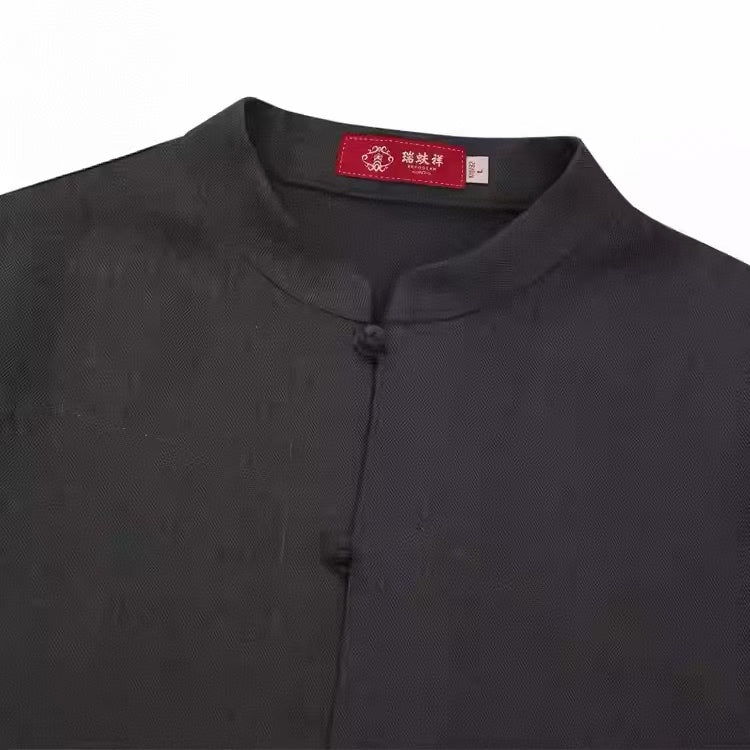 Ruifuxiang  Sleeve Spring/Summer/Fall Loose Cropped  Men's T-shirts