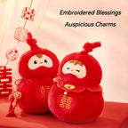 The Palace Museum Double Happiness Bedside Doll Creative Gift