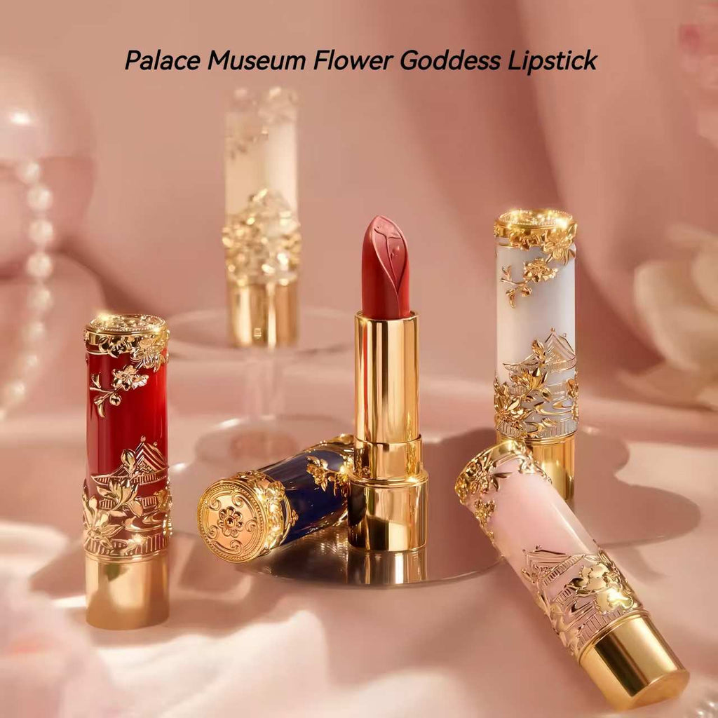 The Palace Museum Flower Goddess Lipstick Makeup Gift Set