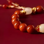 The Palace Museum Baifu Hetian Jade Wushitai Pendant