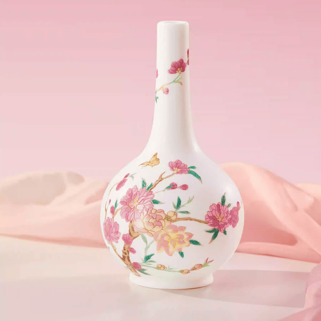 The Palace Museum Butterfly Dance Among Blossoms Ceramic Vase